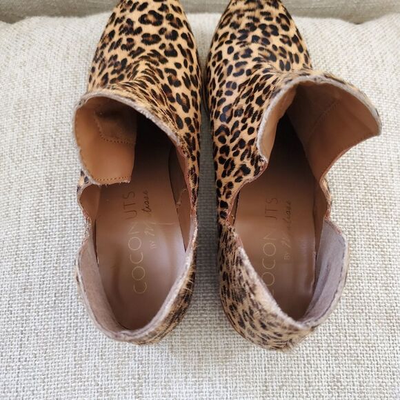 Coconuts by Matisse Pronto Leopard Print Bootie sz 8.5 - Picture 11 of 14